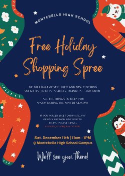Holiday Shopping Spree Infographic